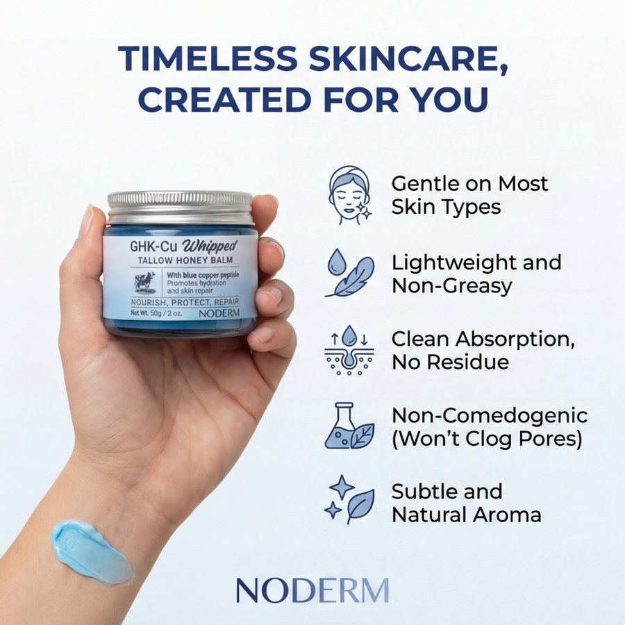 100% Organic Grass-Fed Beef Tallow — Noderm® — 9